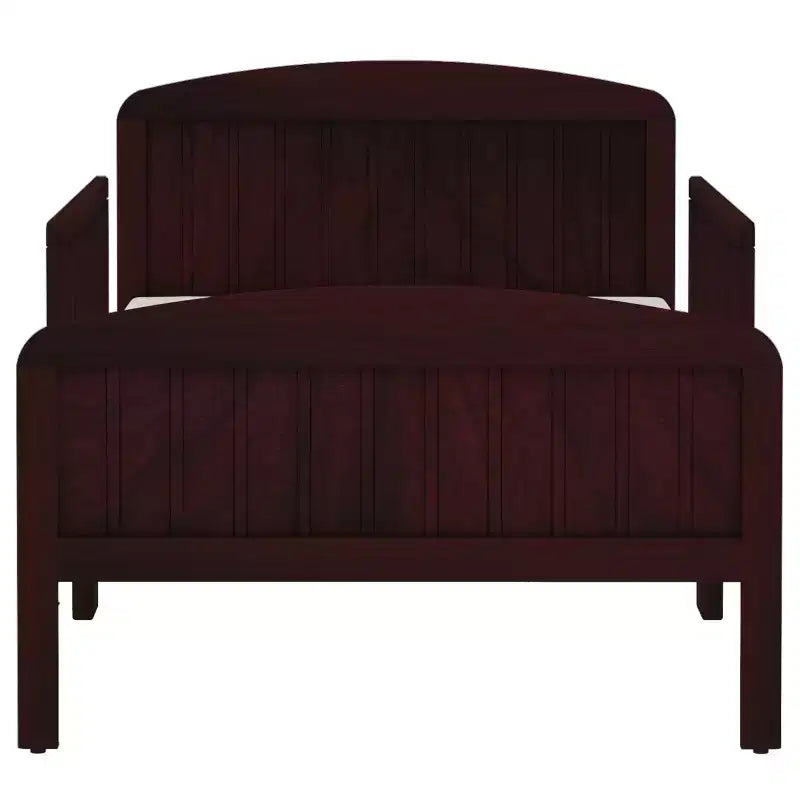 Lit de tout-petit en pin avec barrières de sécurité – Argile / Gris perle / Expresso / Rose / Blanc, Pour 1 enfant