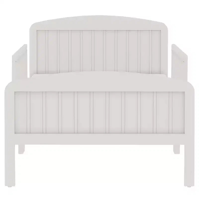 Lit de tout-petit en pin avec barrières de sécurité – Argile / Gris perle / Expresso / Rose / Blanc, Pour 1 enfant