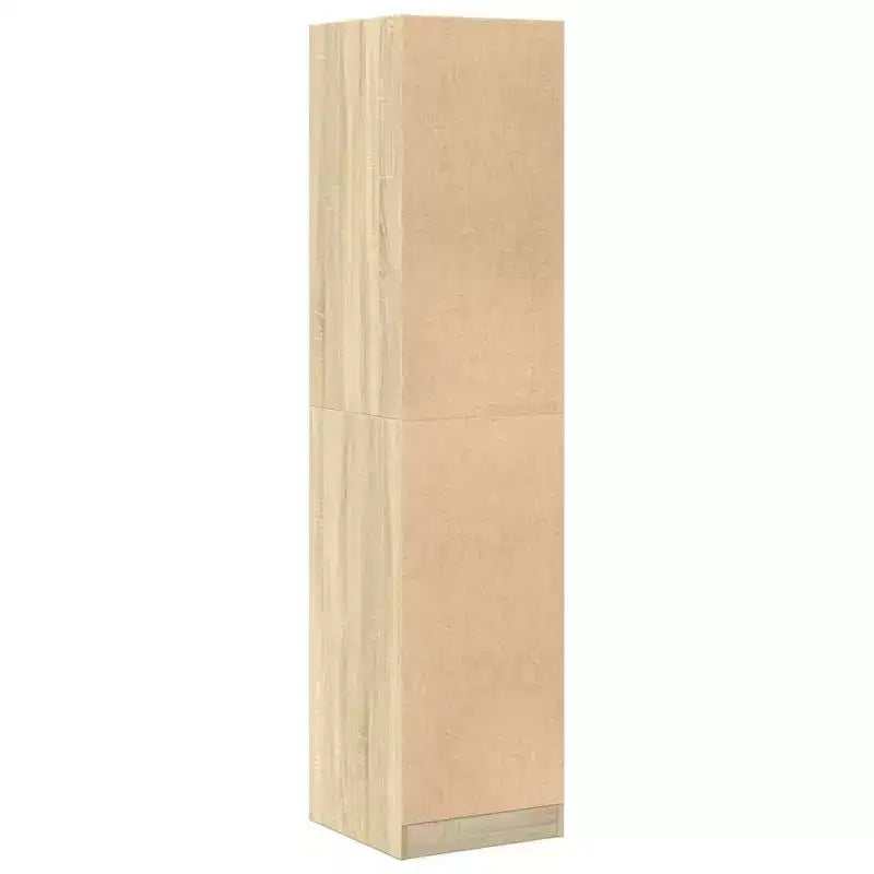Armoire d'apothicaire Sonoma Chêne, marron, 2 portes / 4 tiroirs, assemblage 1 personne